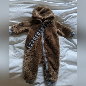 Infant Chewbacca costume onesie 6-12 months